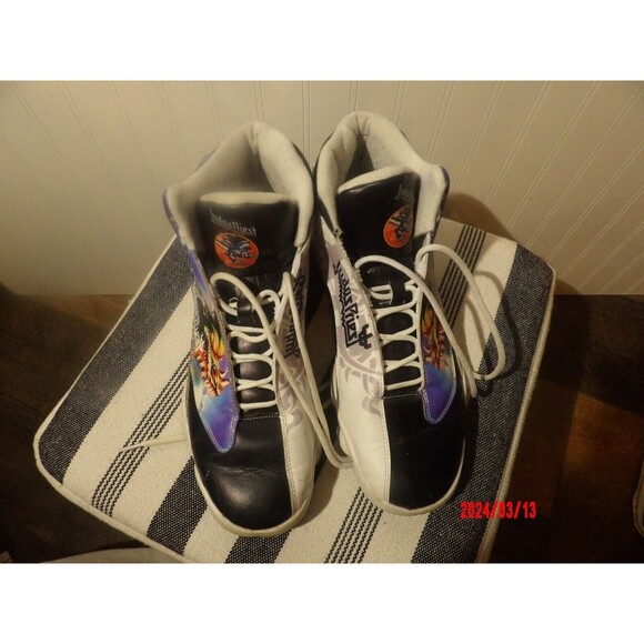 Judas Priest  High Top Shoes  size 11 Men - Picture 1 of 8